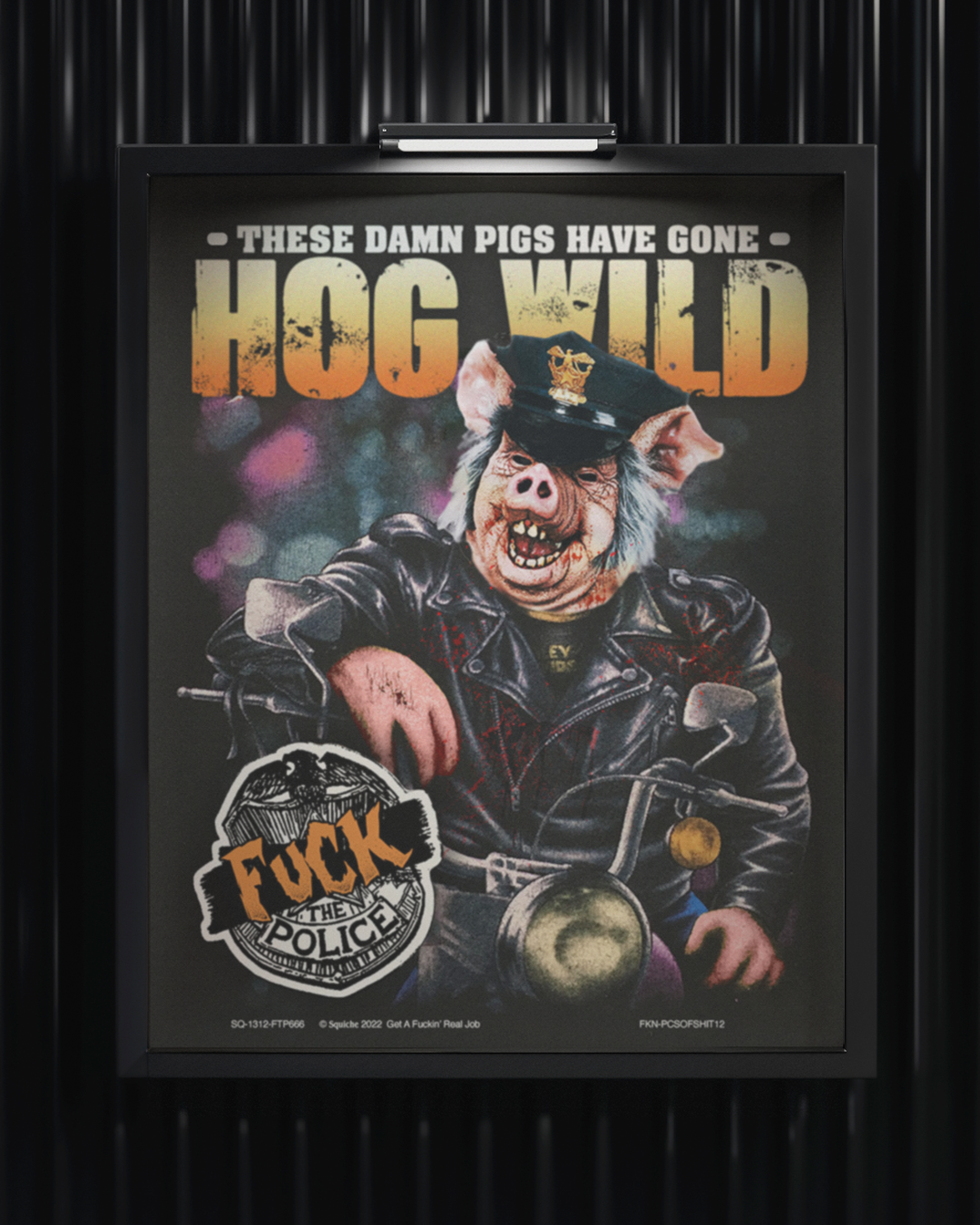 Hog Wild Print